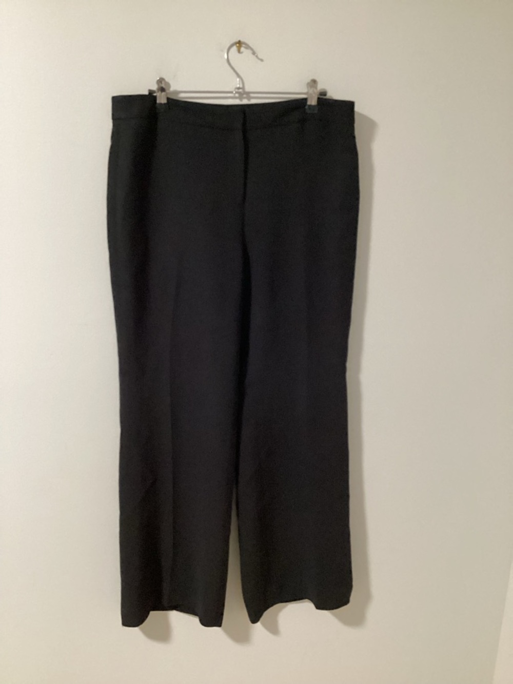*LOFT Black Straight-Leg Dress Pants C34
